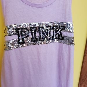 Victoria secret blinged tank top